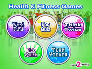 Health and Fitness Touch Screen Games